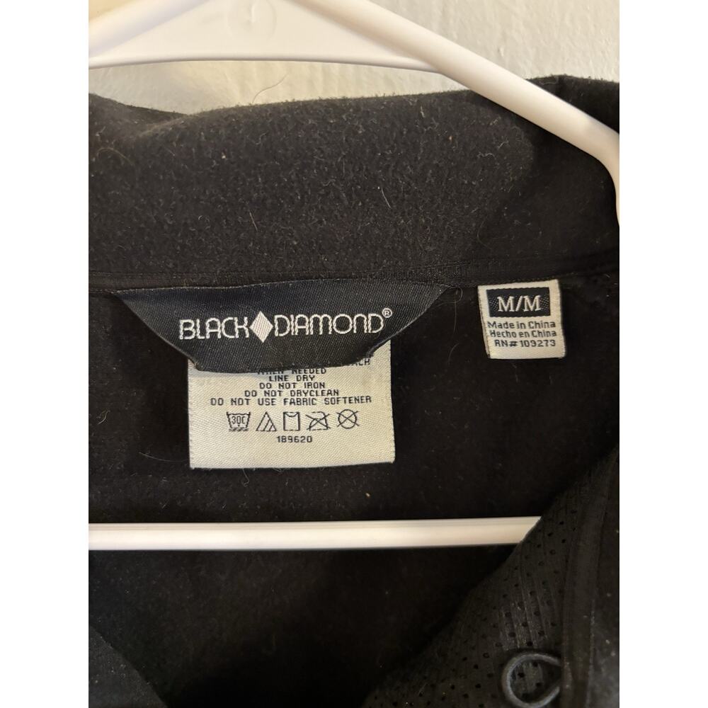 Black Diamond black jacket M/M - Picture 3 of 9